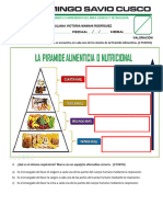 Examen Parcial de Ciencia y Tecnologia 2do Grado III Trimestre