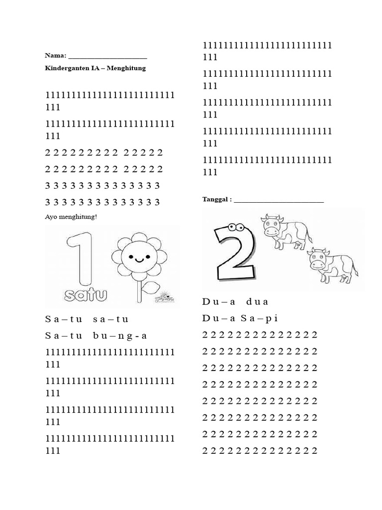 Menghitung Untuk TK PDF