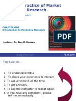 Chapter1 - Introduction To Marketing Research