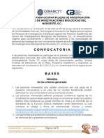 Convocatoria Cibnor 8 Plazas Investigacion 2023-IV