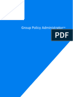 Group Policy Administrator: User Guide
