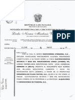Ep 12,545 de Finca 476905-8712 A Favor de Alquileres y Concesiones de Panama + C.I.