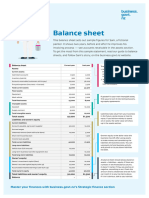 Balance Sheet