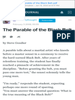 The Parable of The Black Belt