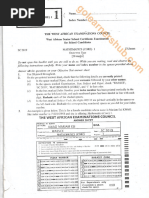 2025 WAEC Mathematics Practice Questions | PDF | Geometry | Euclidean ...