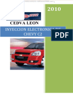 Manual Inyeccion Electronica Chevrolet Chevy c2 2010 Funcionamiento Componentes Control Motor Diagramas