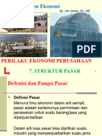 Struktur Pasar