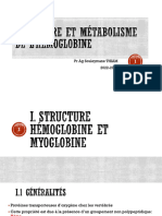 Structure Et Métabolisme HémoglobinE - VF