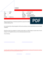 Icme - Technical Quotatti̇on