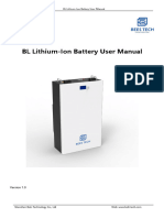 15KWh Power Wall Battery User Manual 2023V2.0 (Standard)
