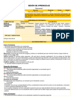 Sesión de Aprendizaje 2023-1°-F11