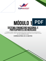 Modulo 1 - Sistema Financeiro Nacional