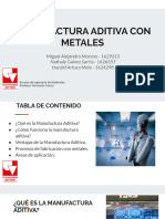 Manufactura Aditiva