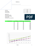 Plantilla Excel Calculo Costos Variables Costos Fijos
