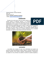 Tema 1 Funcion y Nutricion en Plantas