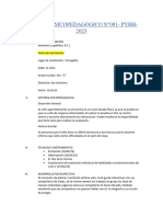 Informe Psicopedagógico J. R. T. L.