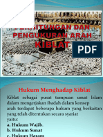 PERHITUNGAN DAN PENGUKURAN ARAH KIBLATa