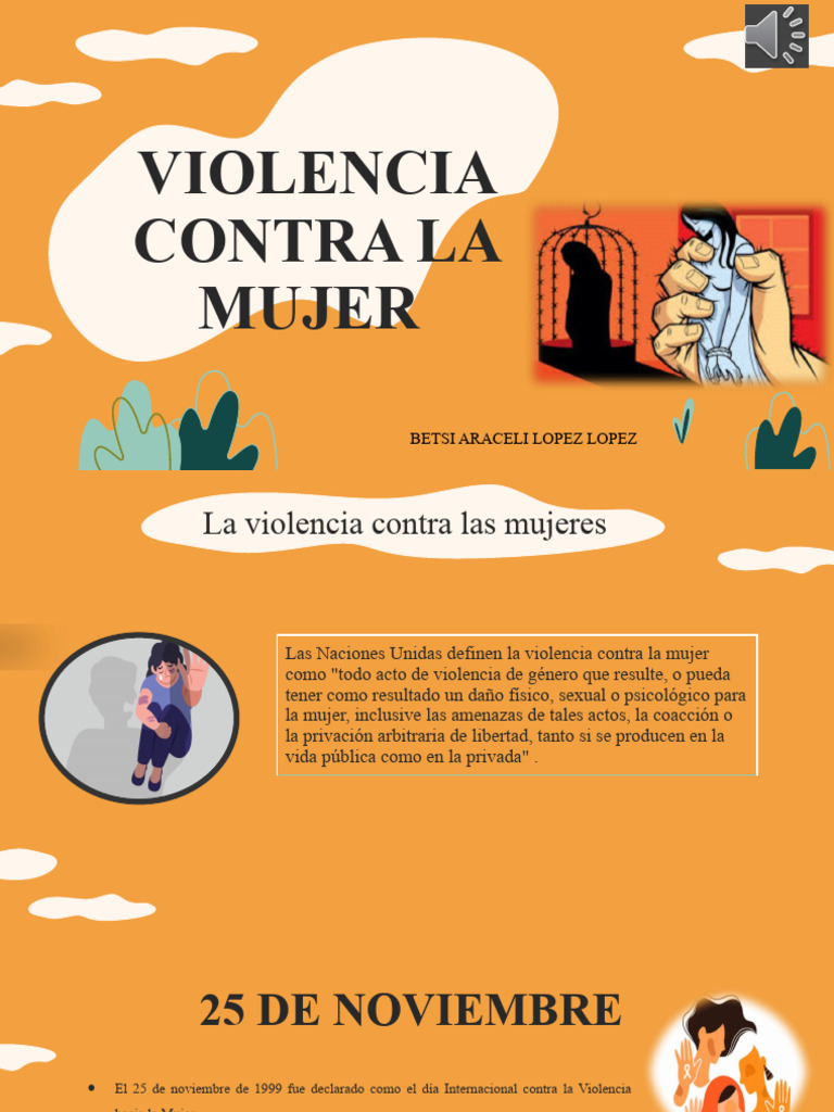 Violencia Contra La Mujer | PDF | La violencia contra las mujeres ...