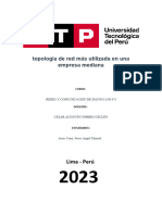 Topología de Red Más Utilizada en Una Empresa Mediana