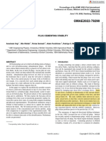 Plug Cementing Instability, Vogl Et Al.