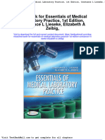 Test Bank For Essentials of Medical Laboratory Practice 1st Edition Constance L Lieseke Elizabeth A Zeibig