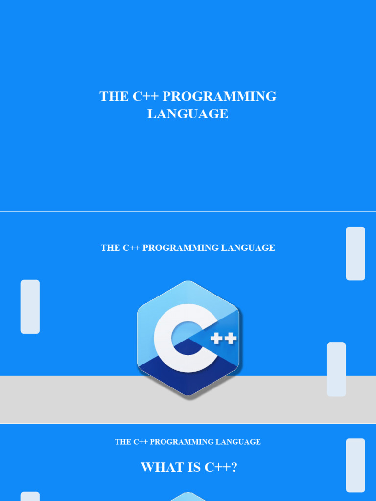 C++ Presentation | PDF | C++ | Compiler