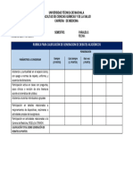 Rubrica Calificación Generación Debates