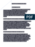 Document - 4 - o Que É Arquitetura de Gestão de Informações