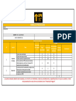 Rubrica Parcial