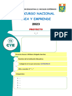 Plantilla PORTAFOLIO - CATEGORIA B - 5°