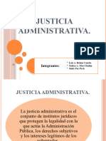 Justicia Administrativa