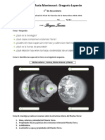 1ro Práctica de Evaluación Final de Ciencias de La Naturaleza