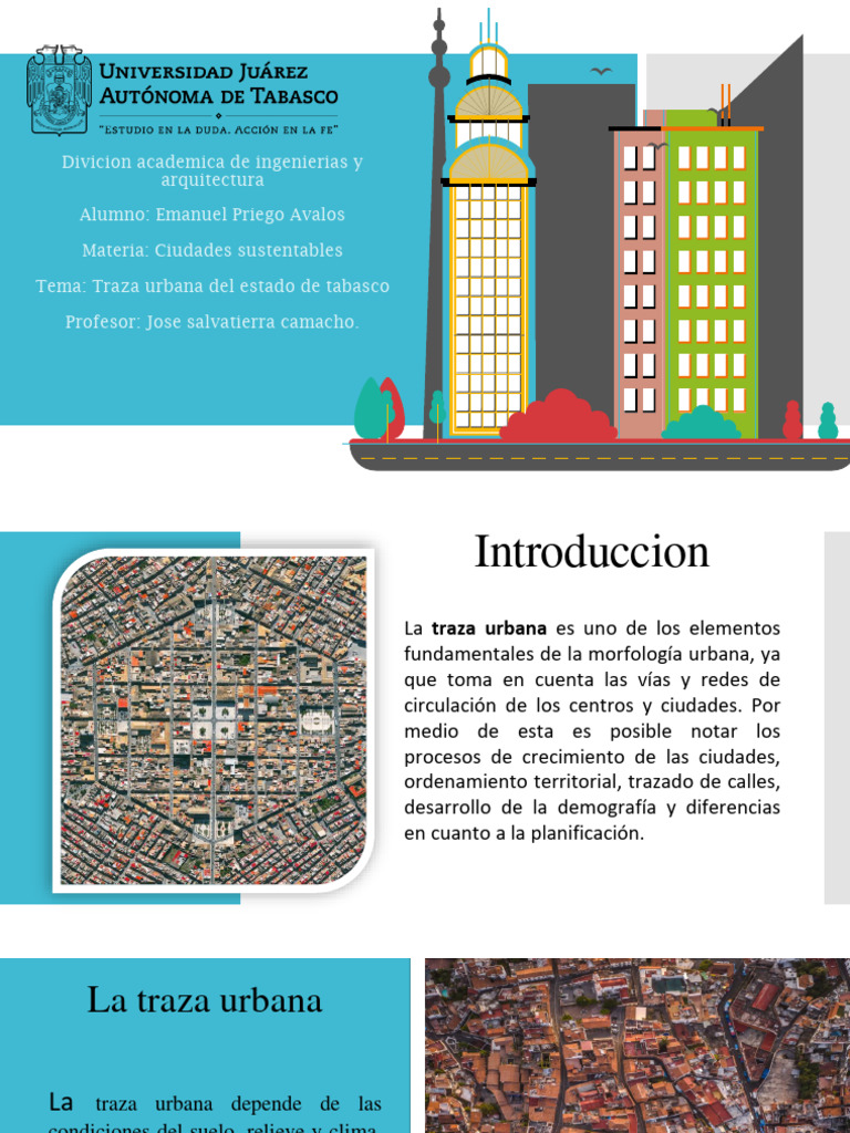 Tipos de traza urbana en Tabasco | PDF | Ciencias sociales | Arte