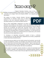 Documento A4 para Escribir Formas Orgánicas Bordes de Hojas Plantas Minimalista Ilustracion Dibujo Verde Blanco