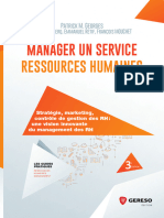 MARH3 Manager Un Service Ressources Humaines GERESO