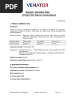 EHS Assesment On TiO2 (Example)