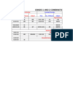 MG Class Schedule