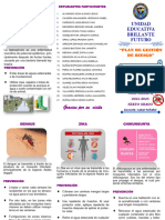 Triptico Gestion de Riesgos