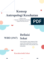 Konsep Antropologi Kesehatan