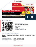 Liga 1 Esports Nasional - Series Surabaya Tiket 3 Hari