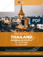 Katalog Itinerary THAILAND 20 - 23 Oct 2023 8 - 11 Dec 2023 LJ2yLKr
