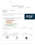 Prueba Matematica Unidad 3