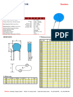 Suntan: Zinc Oxide Varistor