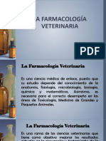 La Farmacología Veterinaria