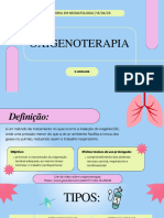 Oxigenoterapia e VM - Monitoria