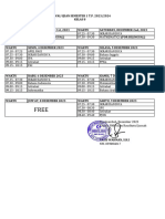 Jadwal Ujian Semester Kelas 8