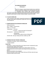 LK. 2.3 Perancangan Pembelajaran (Rancangan Layanan Bimbingan Klasikal Dan Rancangan Konseling Indivi