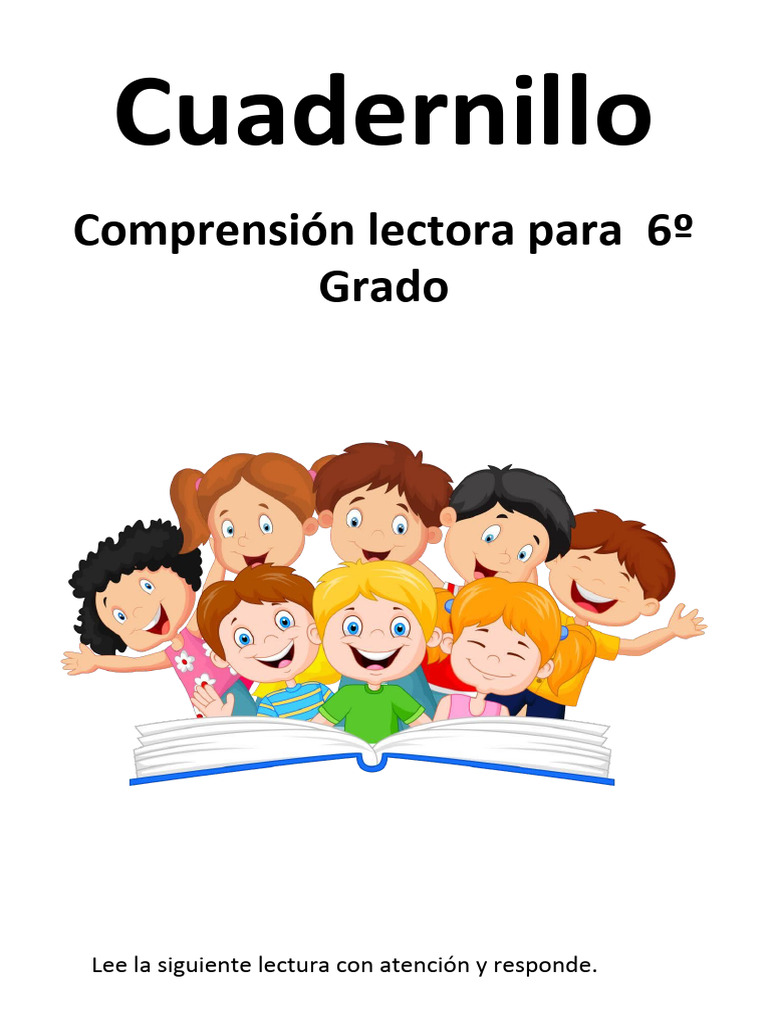 Cuadernillo Comprension Lectora Sexto Grado Gratis Elprofe20 PDF