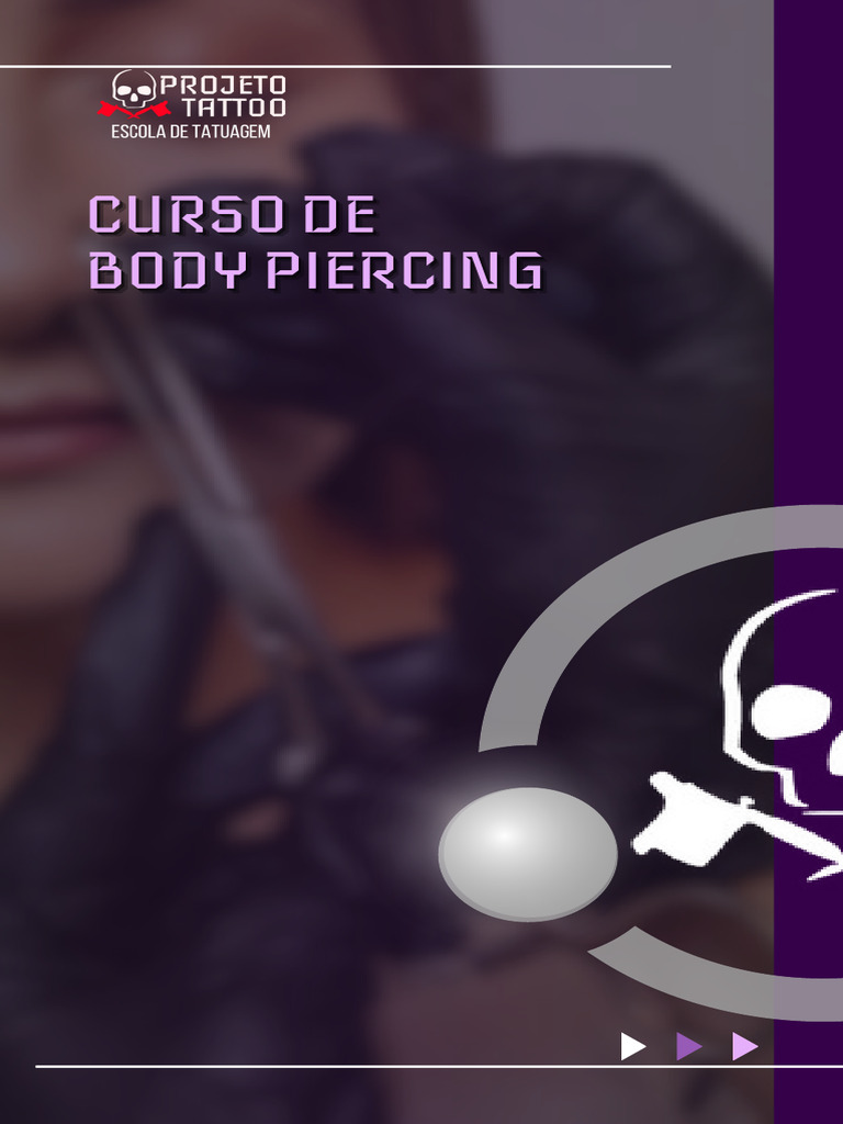v1 - Apresentação Curso de Piercing | PDF