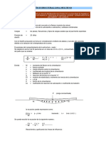 Diseño de Espesor de Losa de Concreto